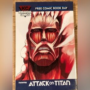 Free Comic Book Day 2015 Kodansha Comics Sampler Featuring Attack on Titan